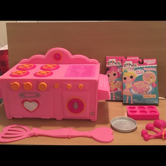 Lalaloopsy Toys Lalaloopsy Set Baking Oven Tools Nwt 2 Food Mixes